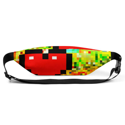 Colorful Gürteltasche N°7 with adjustable strap, ideal for travel and festivals.