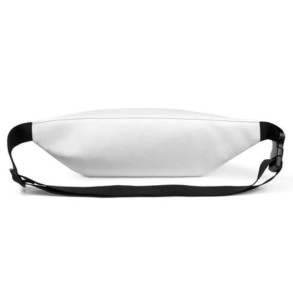 Gürteltasche N°14 in Weiß mit verstellbarem Riemen, ideal für Festivals und Reisen, leicht und vielseitig für unterwegs