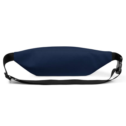 Gürteltasche N°26 in navy blue with adjustable strap, perfect for festivals and travel, featuring a convenient inner pocket.