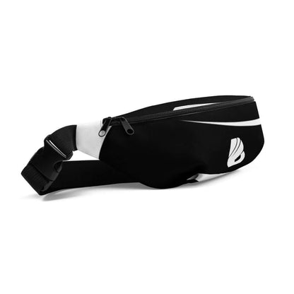 Gürteltasche N°21, 100% Polyester, verstellbarer Riemen, perfekte Größe für Reisen und Festivals, schwarz mit Reißverschluss
