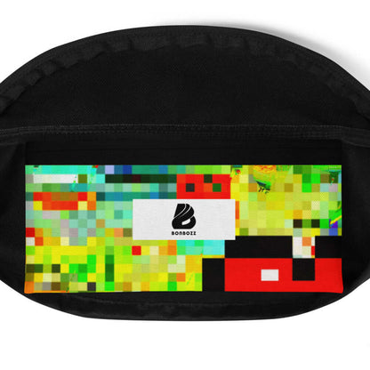 Gürteltasche N°7 mit anpassbarem Riemen und Innentasche, ideales Accessoire für Festivals und Reisen, 100% Polyester.