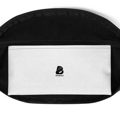 Gürteltasche N°14 mit Innentasche und verstellbarem Riemen, ideal für Reisen, Festivals und freihändiges Tragen.
