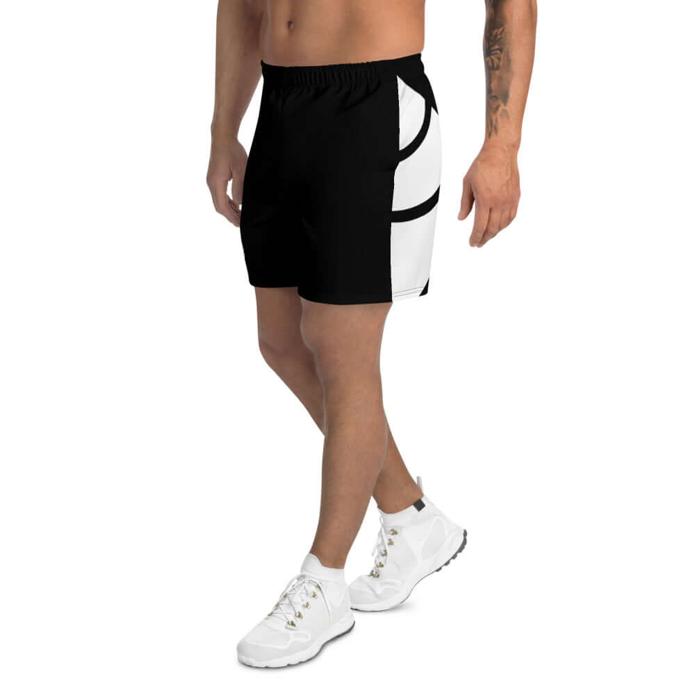 Long all-over sports shorts for men