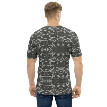 Herren-T-Shirt N°17 in modernem Design, bequemes und langlebiges Baumwoll-Polyester-Material mit Vier-Wege-Stretch, Rückansicht