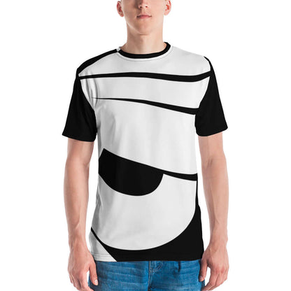 Herren-T-Shirt N°16 in modernem Design, hergestellt aus formbeständigem Baumwoll-Polyester-Jersey für maximalen Komfort und Stil.