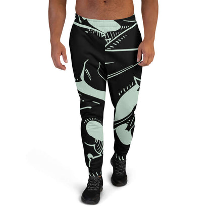 Herren-Jogginghose N°3 aus Baumwollmischung, perfekt zum Joggen oder Entspannen, weicher Stoff mit gebürstetem Fleece innen.