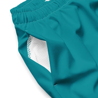 Herren-Badehosen N°10 with breathable material and quick-drying fabric, showcasing silky lining and pocket detail.