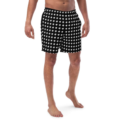 Herren-Badehosen N°8 with quick-dry, breathable fabric, multiple pockets, silky lining, and chafe protection for summer.
