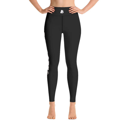 Woman wearing Yoga-Leggings N°13, featuring a high waistband and soft, stretchy fabric for ultimate comfort and flexibility.