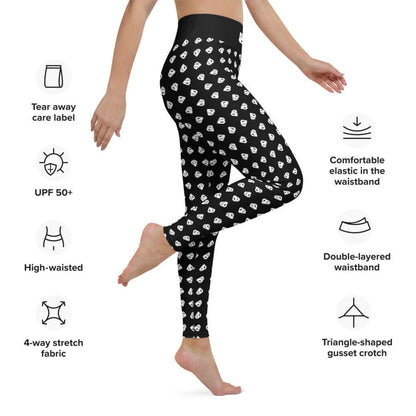 Yoga-Leggings N°34 featuring super soft, stretchy fabric with high-waisted design and 4-way stretch for ultimate comfort and flexibility.