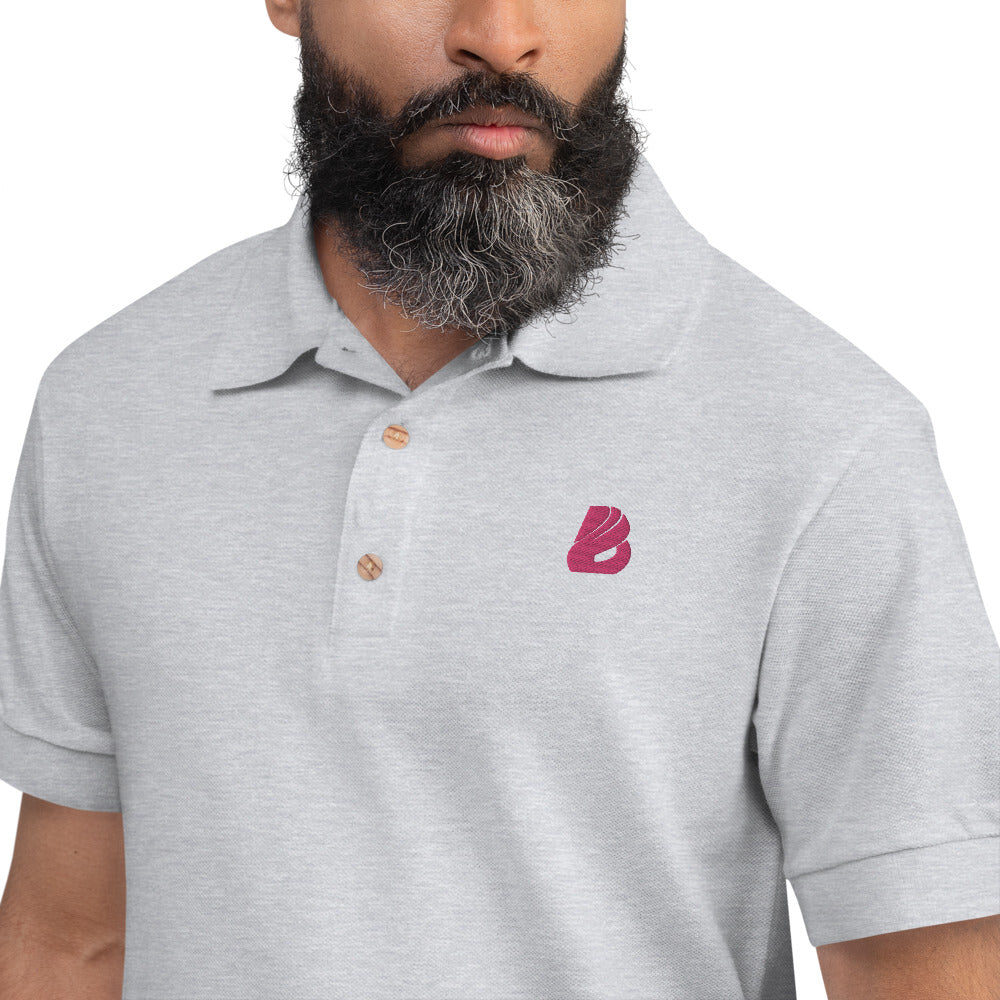 Besticktes Polo-Shirt N°0 BONBOZZ Sportgrau S