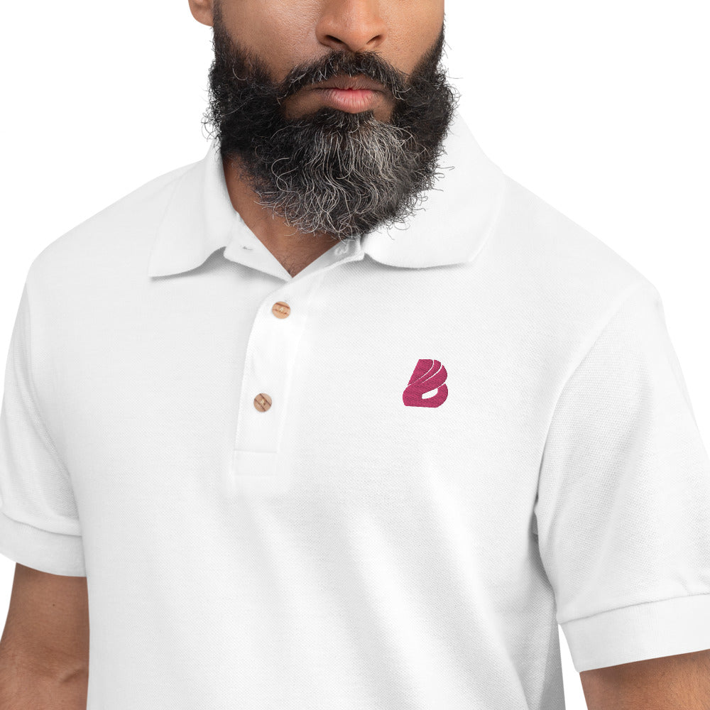 Besticktes Polo-Shirt N°0 BONBOZZ Weiß S