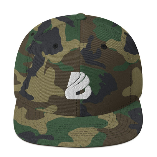 Snapback-Cap  BONBOZZ Grün Camouflage  