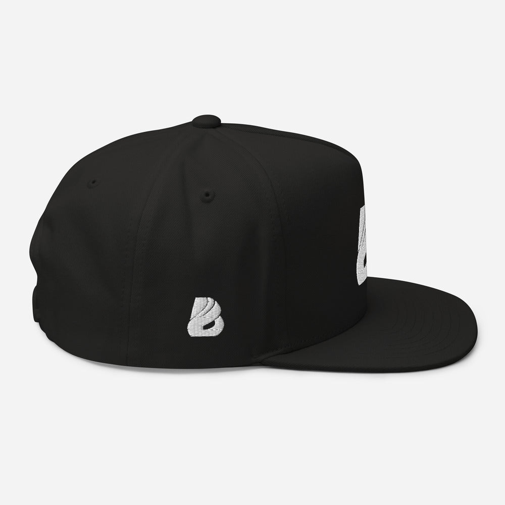 Flat Bill-Cap  BONBOZZ Schwarz  