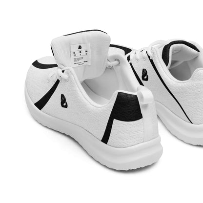 Herren-Turnschuhe N°0 in weiß, mit Flyknit-Obermaterial und EVA-Gummilaufsohle für Komfort und Stabilität.
