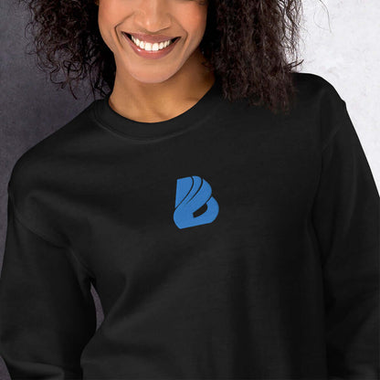 Unisex-Pullover N°26 aus Baumwolle und Polyester, schwarzer Pullover für kalte Monate mit weichem Tragegefühl und klassischer Passform.