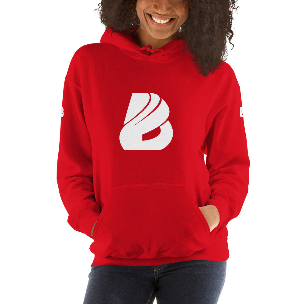 Unisex-Kapuzenpullover  BONBOZZ Rot S 