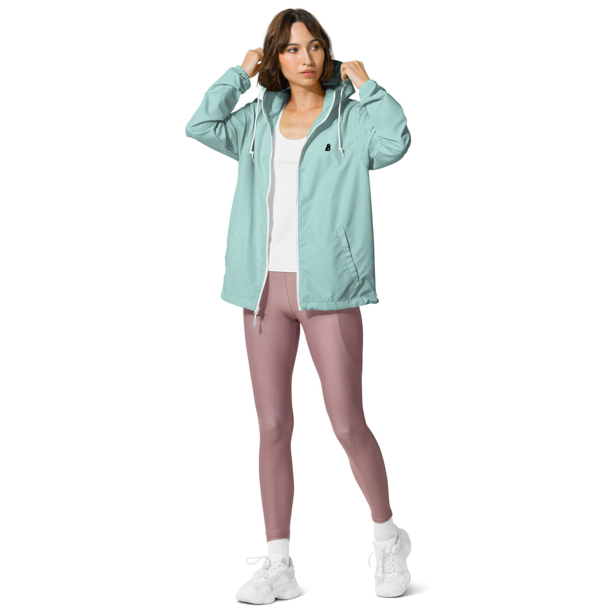 Leichter Unisex-Windbreaker mit Reißverschluss N°0