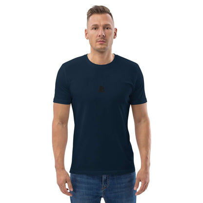 Unisex-Bio-Baumwoll-T-Shirt N°0 aus 100% organischer Baumwolle in Schwarz, mittelgroße Passform, bequem und umweltfreundlich