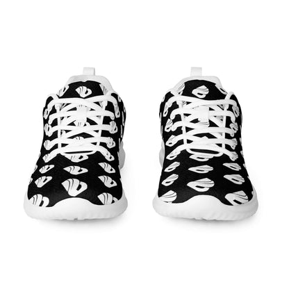 Damen-Turnschuhe N°0 in schwarz-weiß mit atmungsaktivem Flyknit-Material und EVA-Außensohle, bequeme Sportschuhe